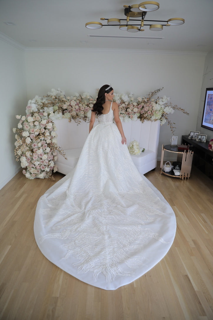 Sahar Fotohi - Custom Gown w/overskirt (0)