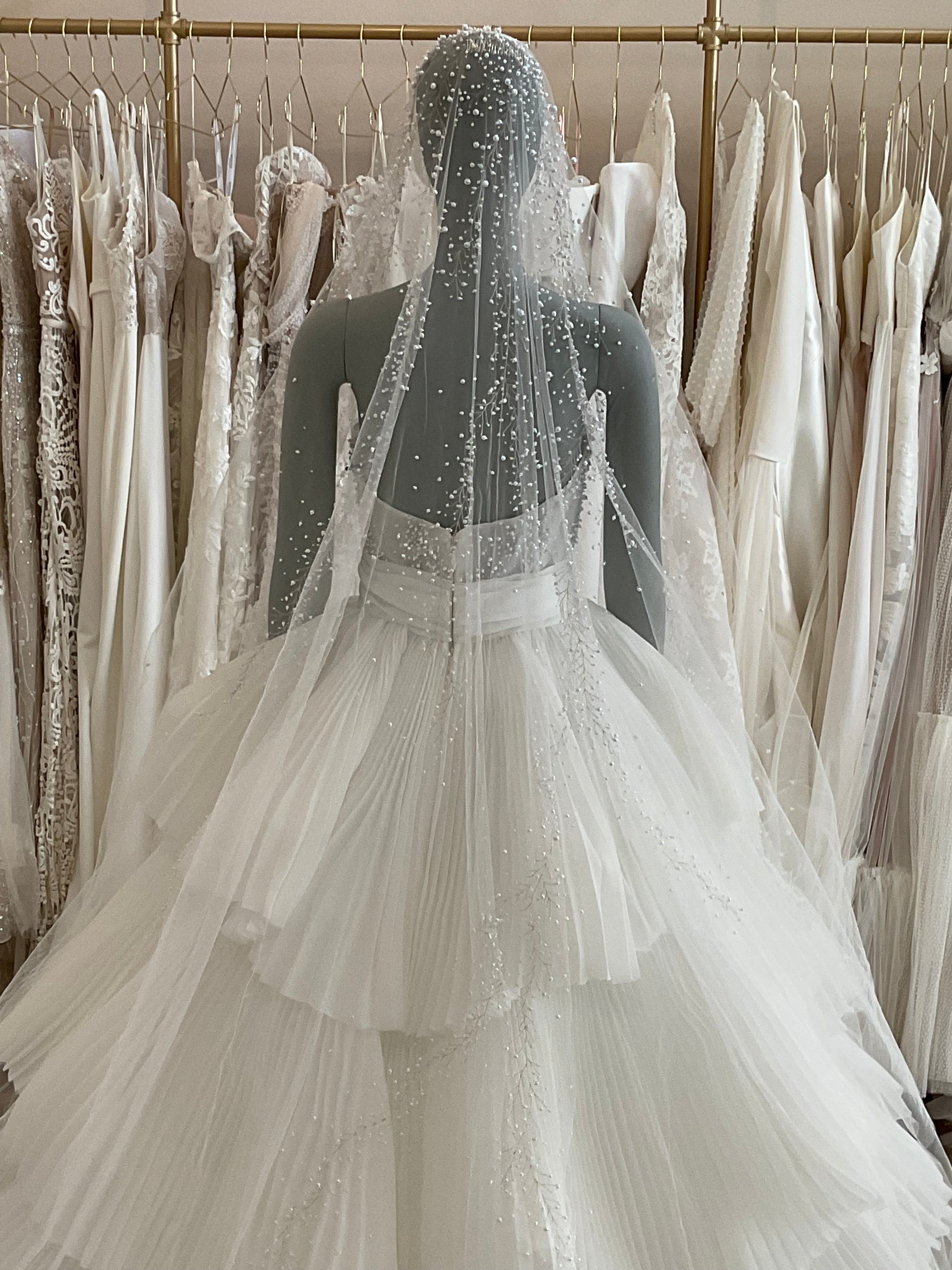 Leah da gloria wedding dress outlet price